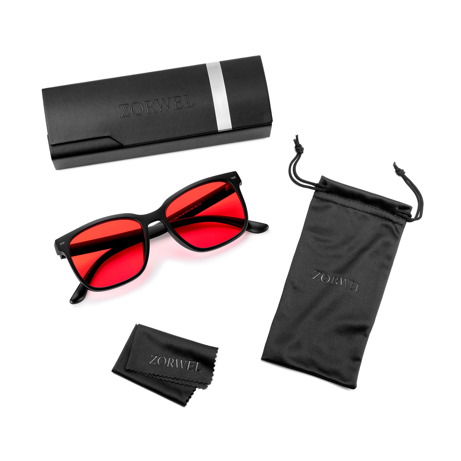 ZORWEL Screen Balance – brýle proti modrému světlu Night Red